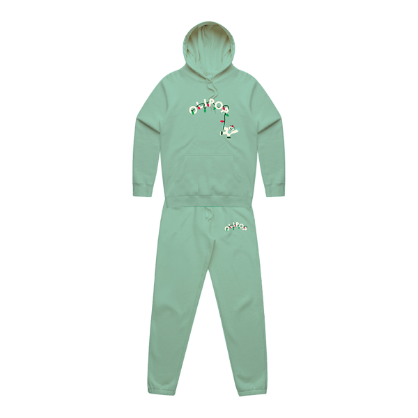 Green Holiday Sweatsuit