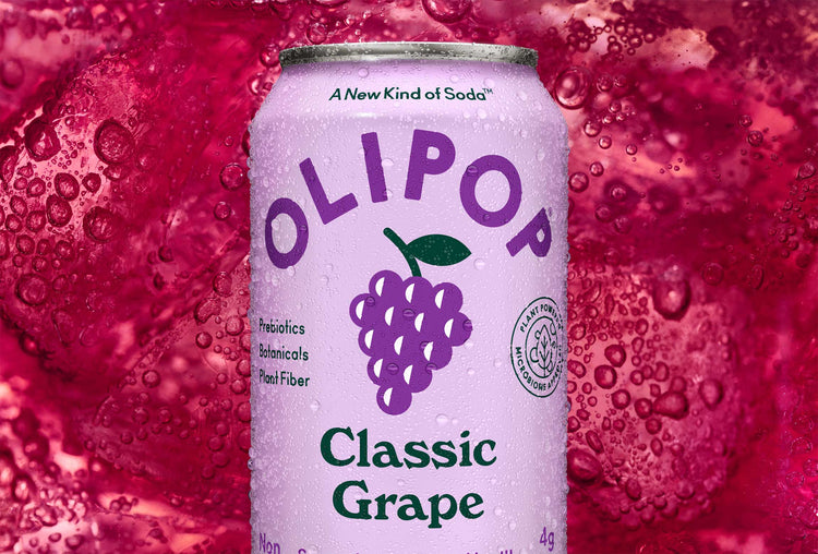 Classic Grape soda can