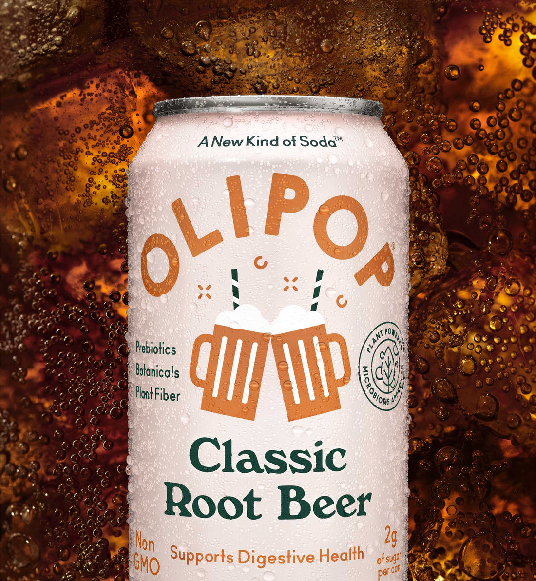 Classic Root Beer soda can