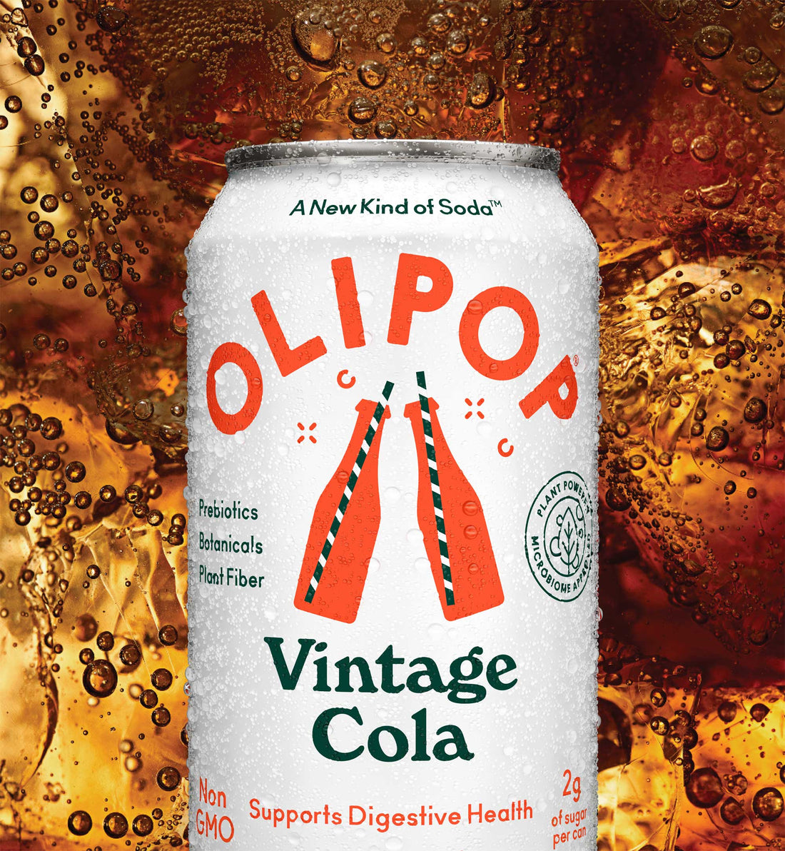 Vintage Cola soda can