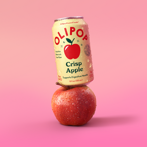 Image of Crisp Apple in a Holiday background 