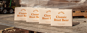 Boxes of OLIPOP Root Beer