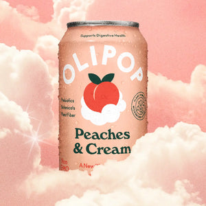 Peaches & Cream Flavor Deep Dive OLIPOP Peaches & Cream Flavor Deep Dive OLIPOP