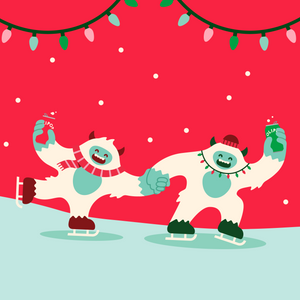 Meet OLI & POP: Our Lovable Holiday Yetis