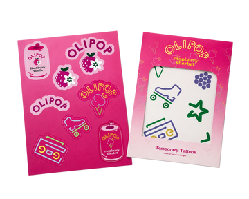 Berry Temporary Tattoo + Sticker Sheet