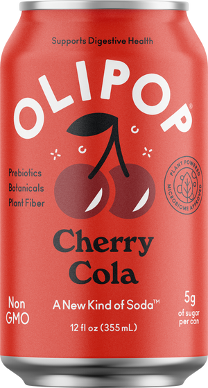 OLIPOP Cherry Cola Can
