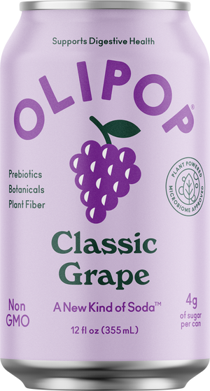 OLIPOP Classic Grape Can