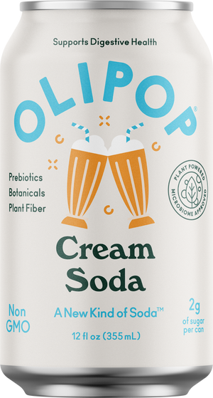 OLIPOP Cream Soda Can