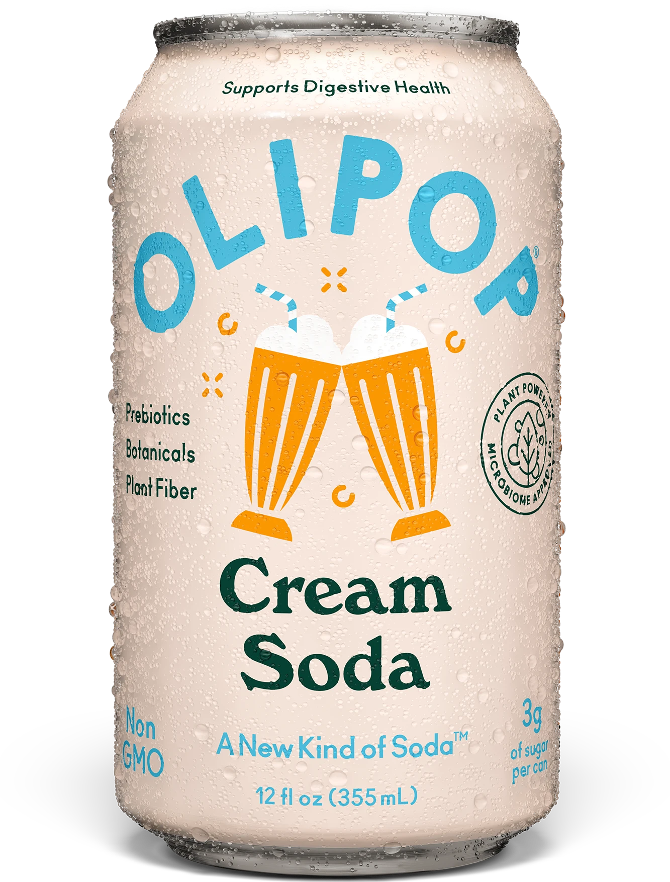 Cream Soda Prebiotic Soda | OLIPOP Cream Soda Prebiotic Soda | OLIPOP