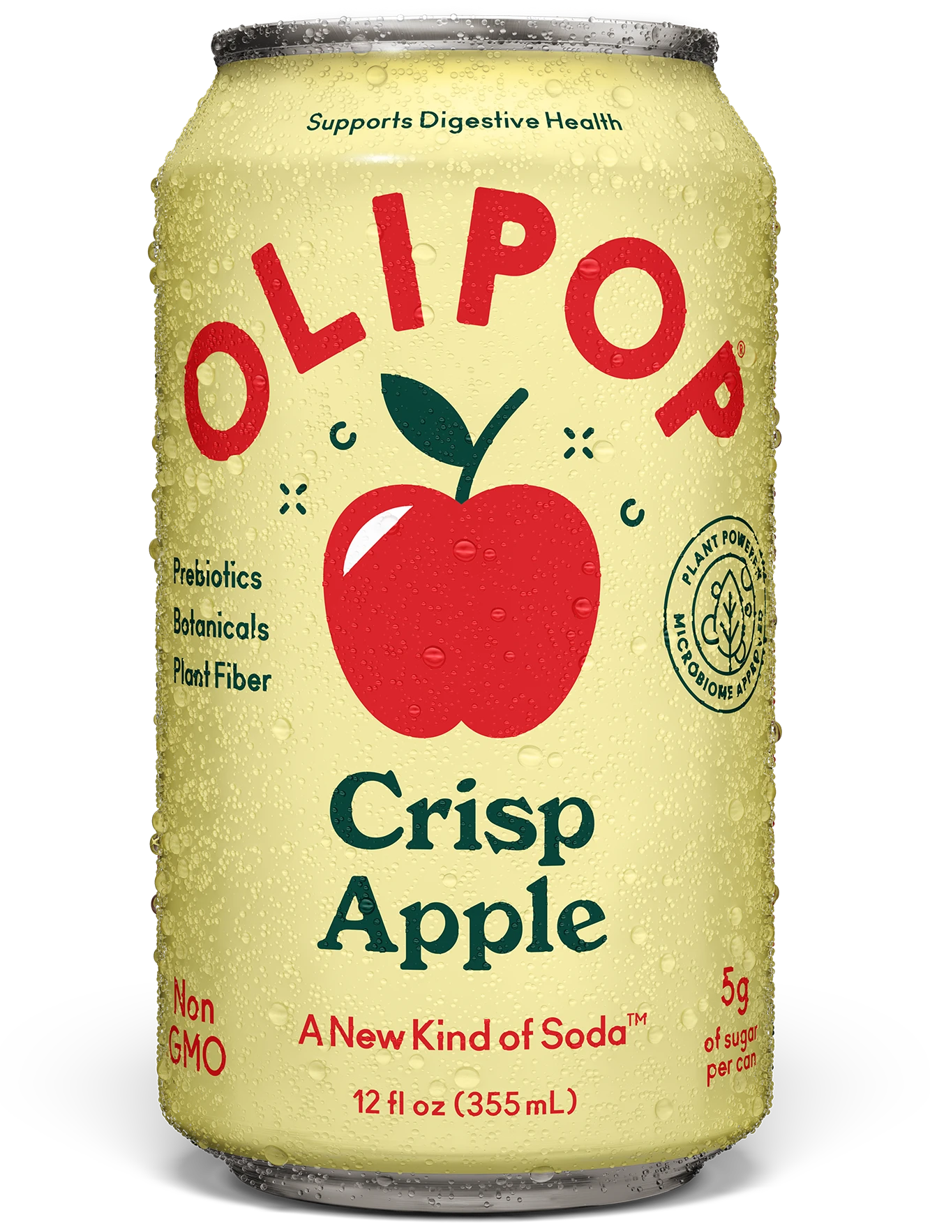 Apple - corypans Crisp Apple Prebiotic Soda | OLIPOP