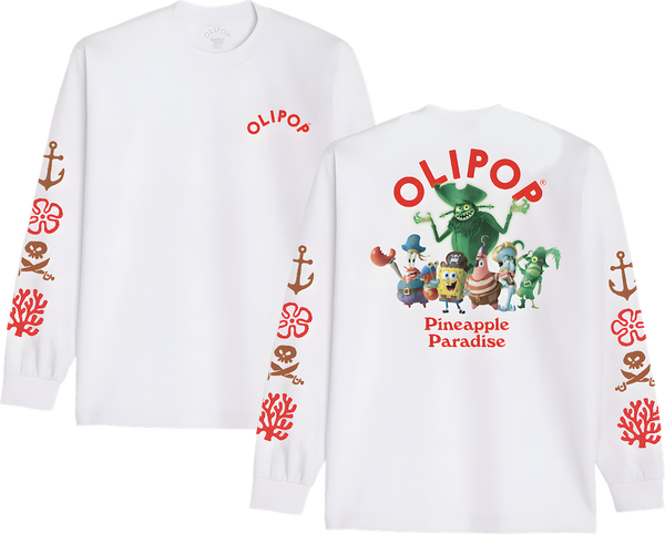 Adult SpongeBob SquarePants Oversized Long Sleeve Tee