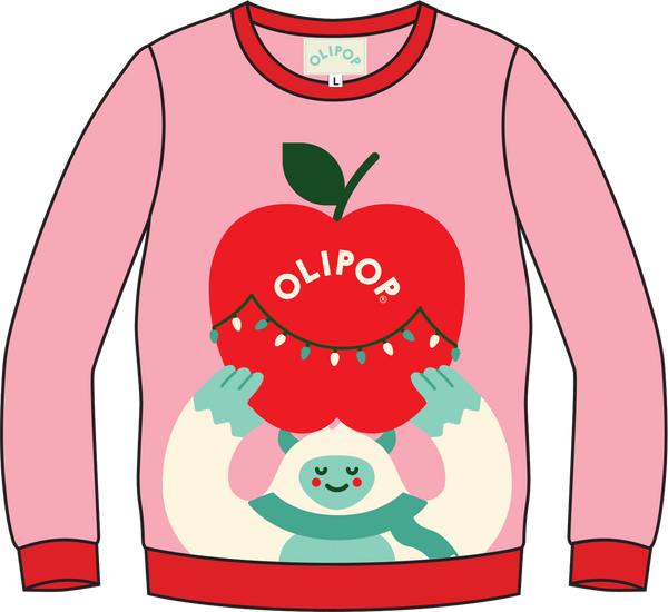 Pink Yeti Sweater