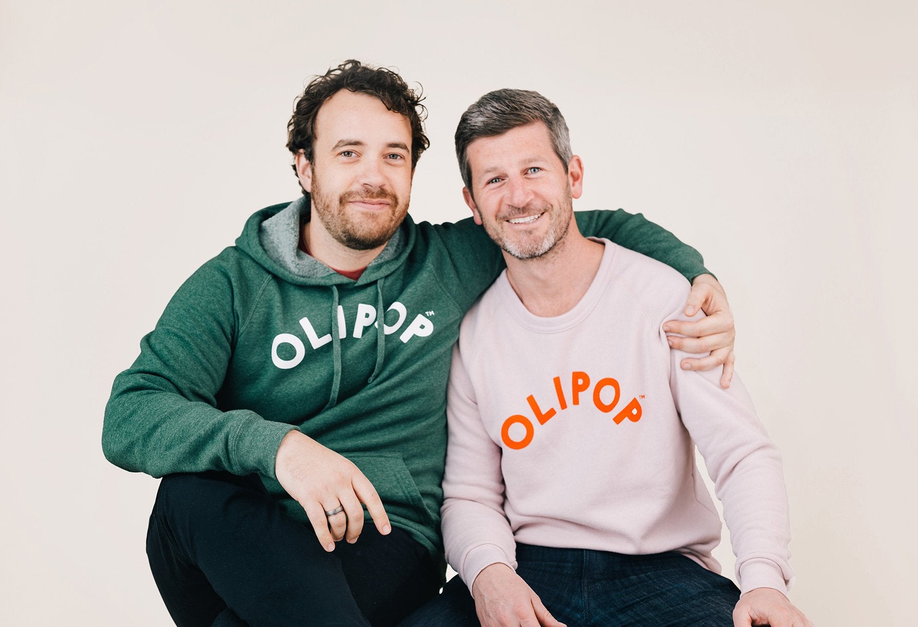 Olipop co-founders Ben Goodwin and David Lester.
