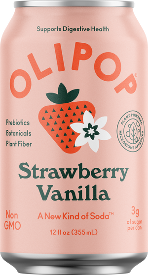 OLIPOP Strawberry Vanilla Can