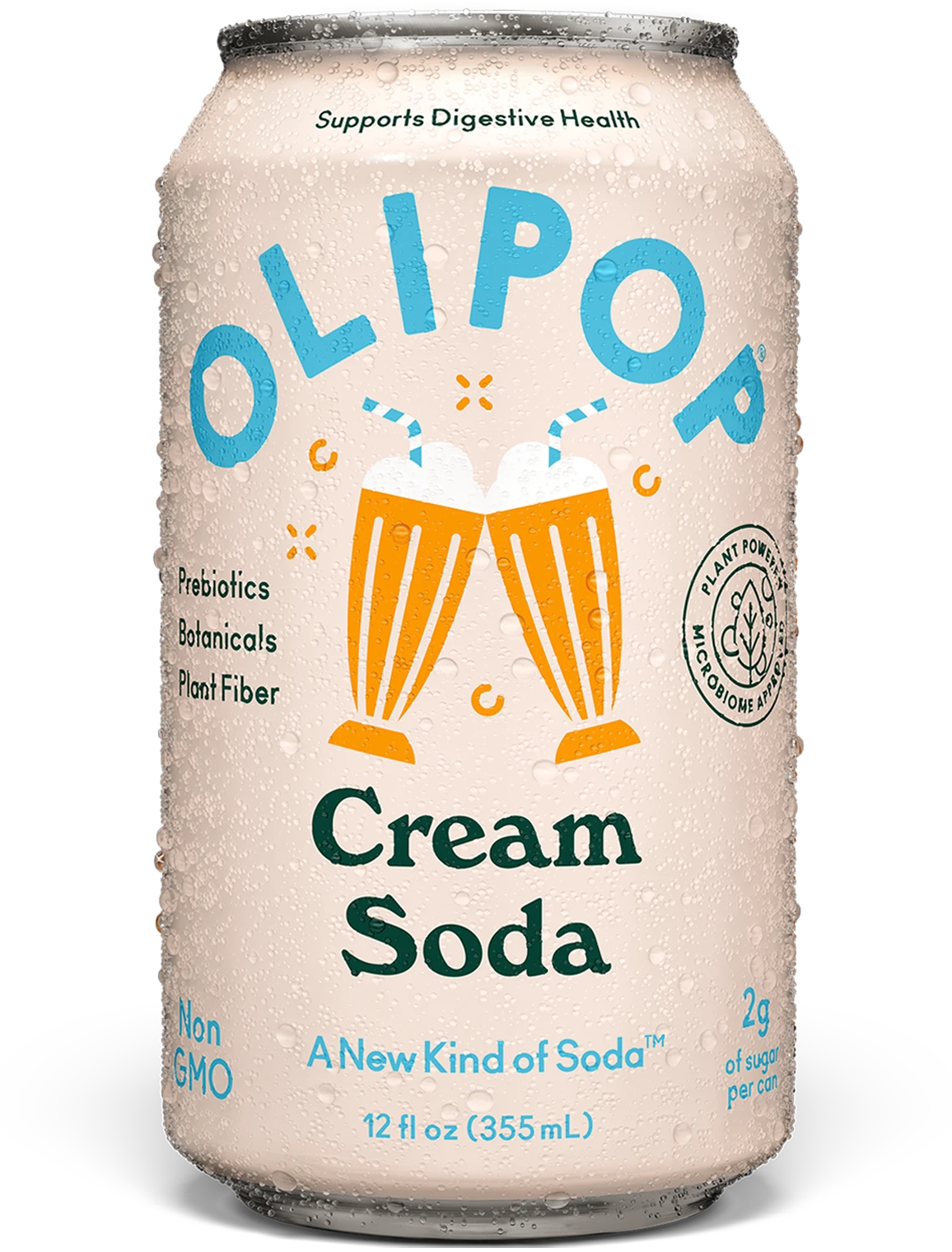 Cream Soda Prebiotic Soda 9g Fiber | OLIPOP Cream Soda Prebiotic Soda 9g Fiber | OLIPOP