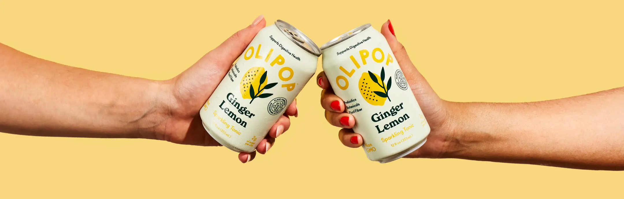 OLIPOP Ginger Lemon