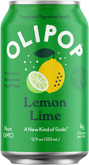 Lemon Lime OLIPOP Can